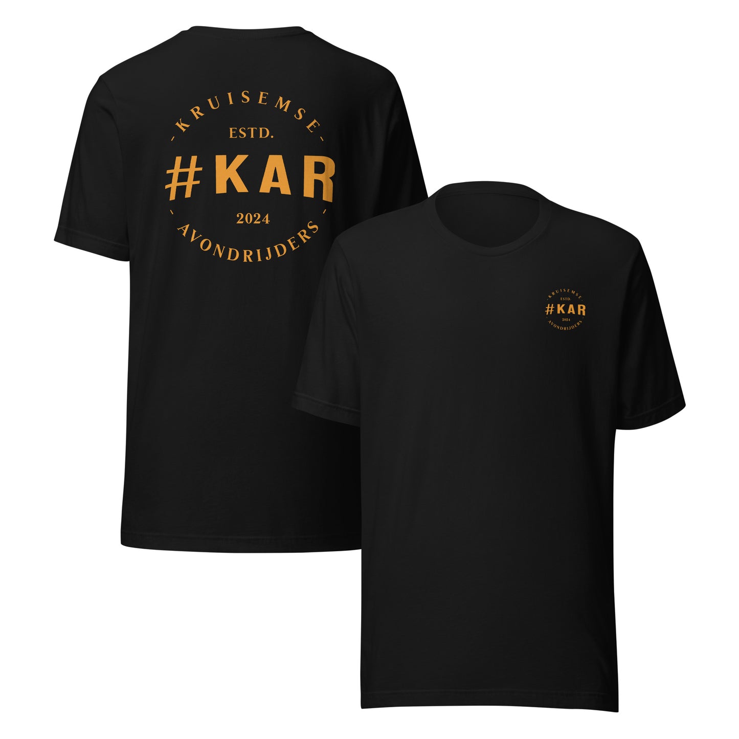 #KAR T-shirt – Comfortabel Oldtimer Clubshirt van de Kruisemse Avondrijders