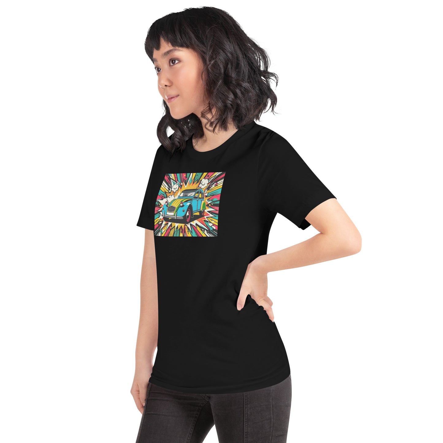 T-shirt Citroën 2CV x Pop Art – Drive in Color, Live in Style - Unisex