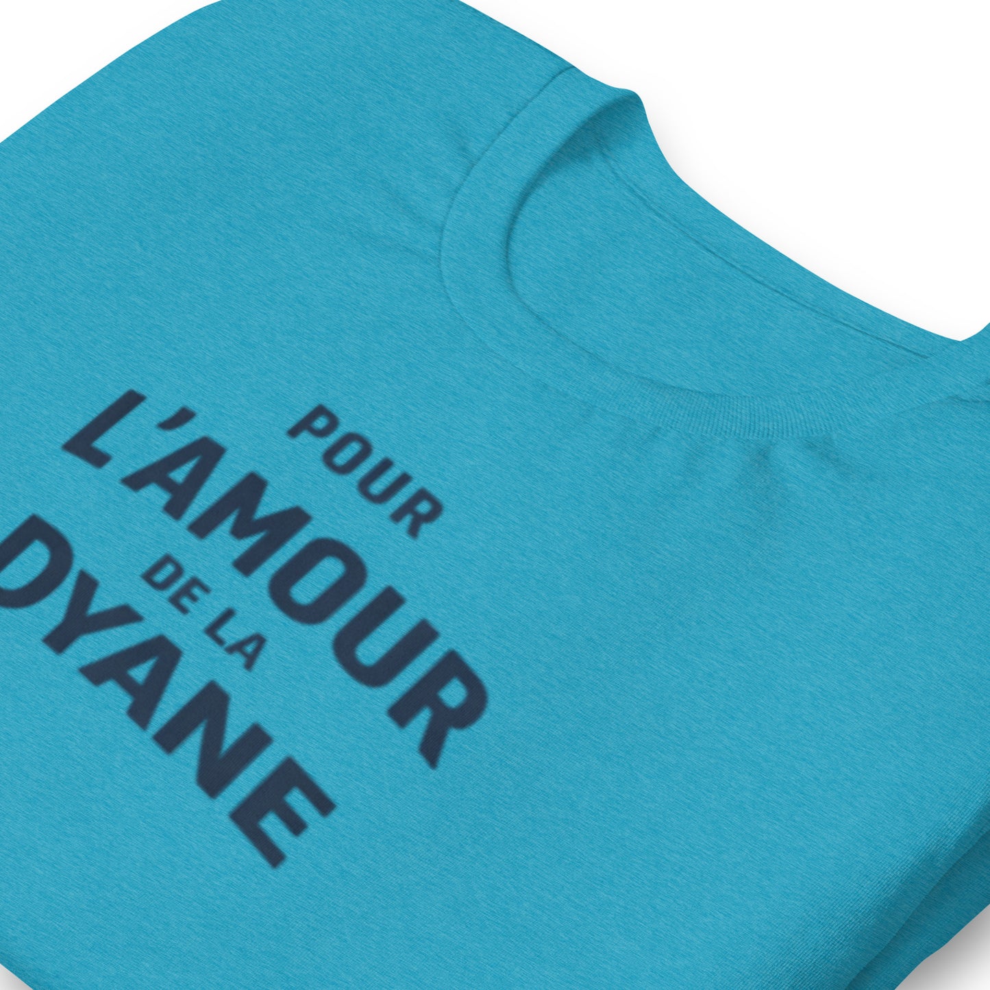 For the Love of the Dyane T-shirt – Typographic Citroën Dyane Design | L'amour Collection