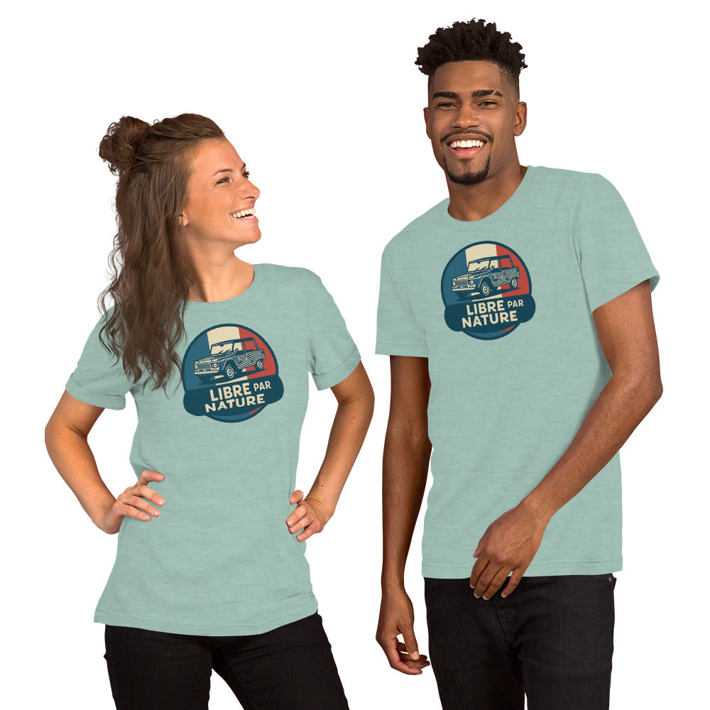 🚙 T-shirt “Libre par Nature” – Citroën Méhari: Freedom on Cotton!