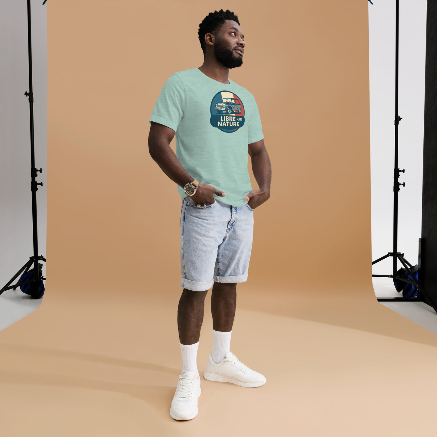 🚙 T-shirt “Libre par Nature” – Citroën Méhari: Freedom on Cotton!