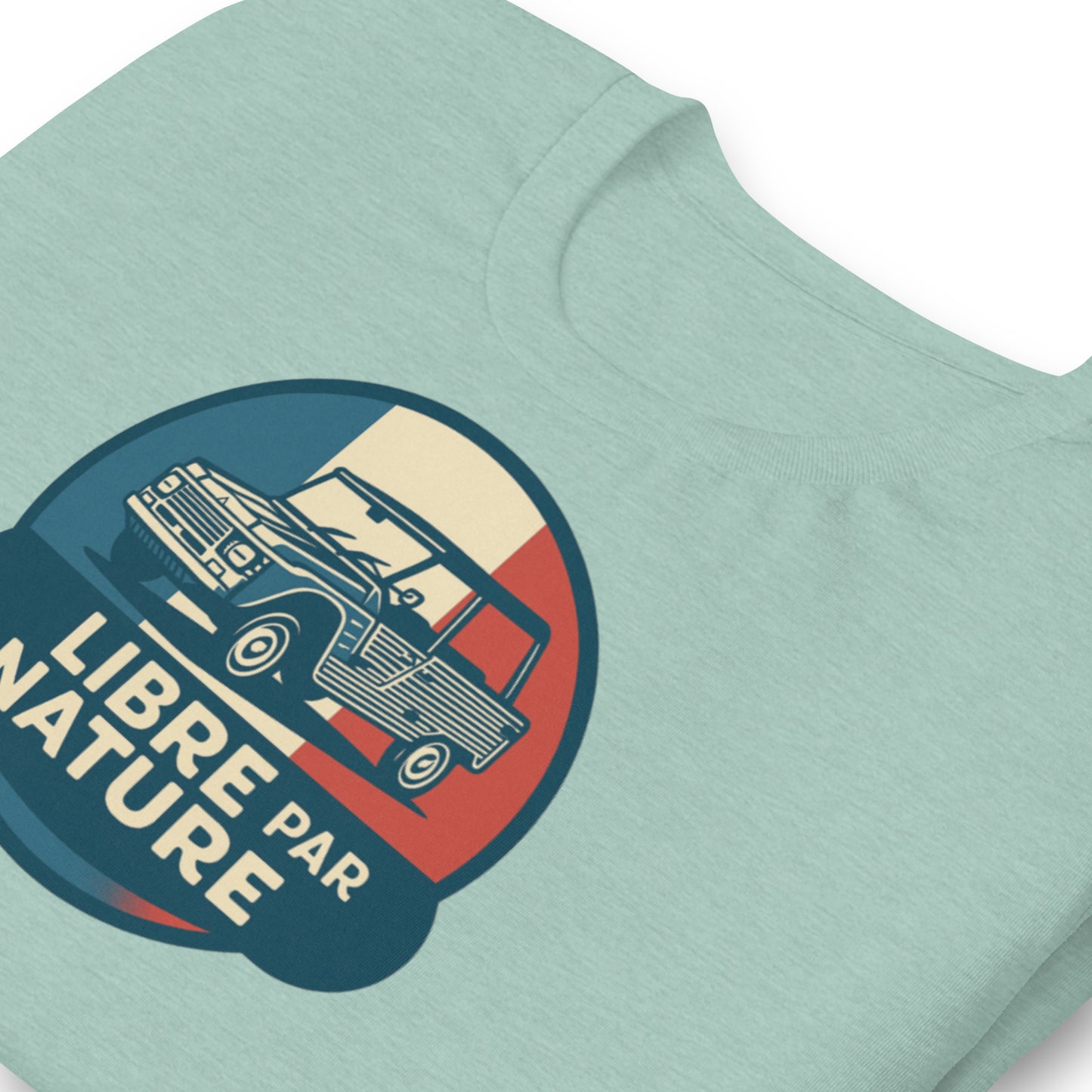 🚙 T-shirt “Libre par Nature” – Citroën Méhari: Freedom on Cotton!
