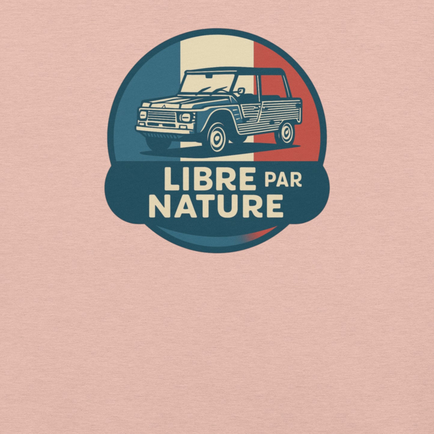 🚙 T-shirt “Libre par Nature” – Citroën Méhari: Freedom on Cotton!