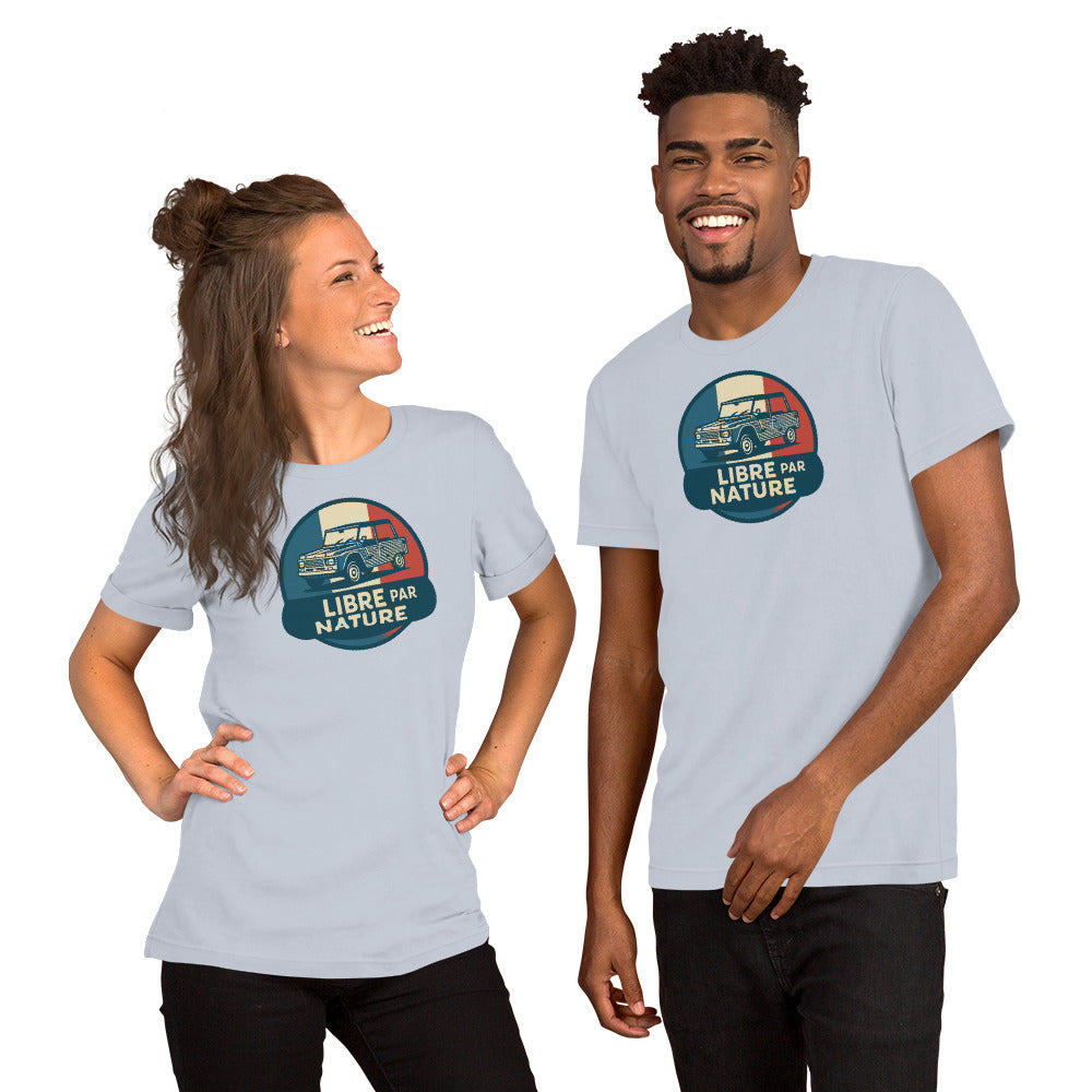 🚙 T-shirt “Libre par Nature” – Citroën Méhari: Freedom on Cotton!