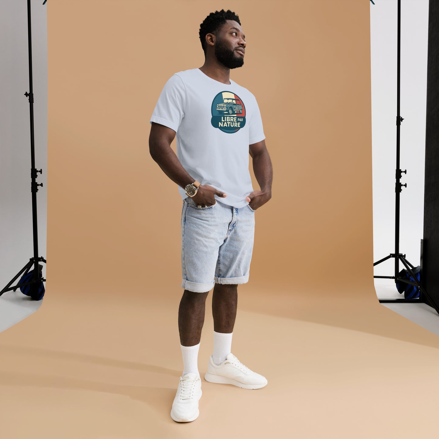 🚙 T-shirt “Libre par Nature” – Citroën Méhari: Freedom on Cotton!