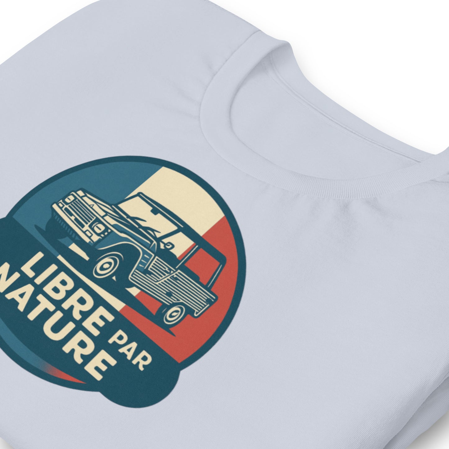 🚙 T-shirt “Libre par Nature” – Citroën Méhari: Freedom on Cotton!