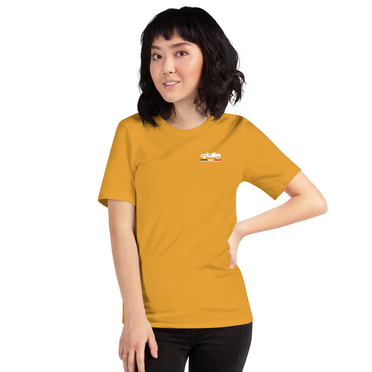 👕 T-shirt “Méhari – Love & Addiction” | Citroën Klassieker
