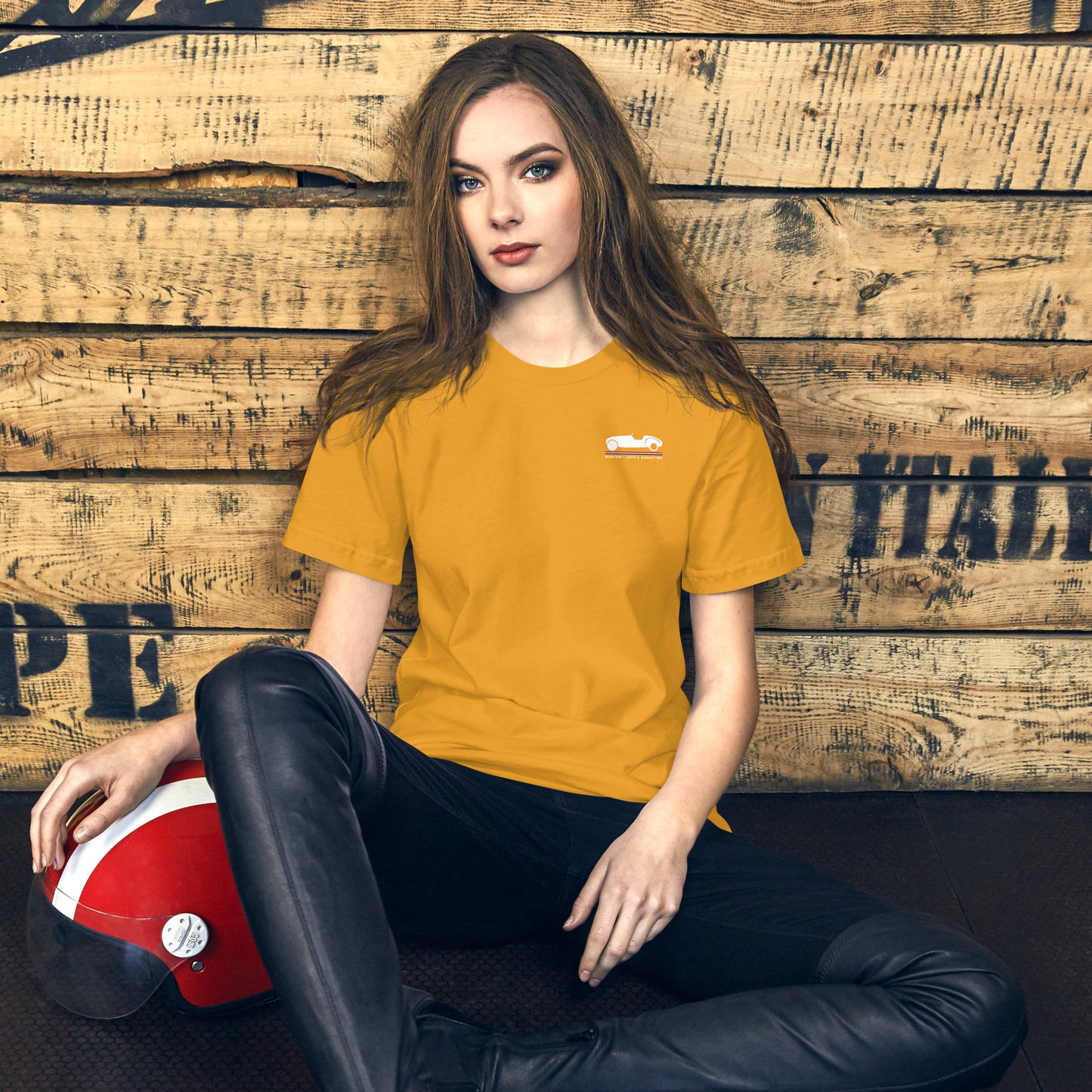T-shirt "Burton – Love & Addiction" | Ode to Dutch car design