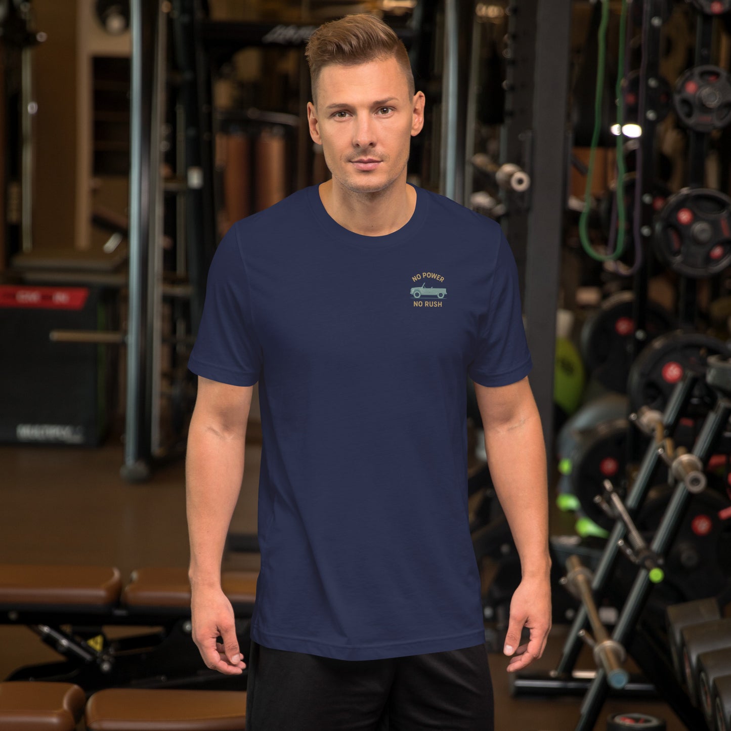 👕 T-shirt “No Power – No Rush” | Citroën Méhari Vibes