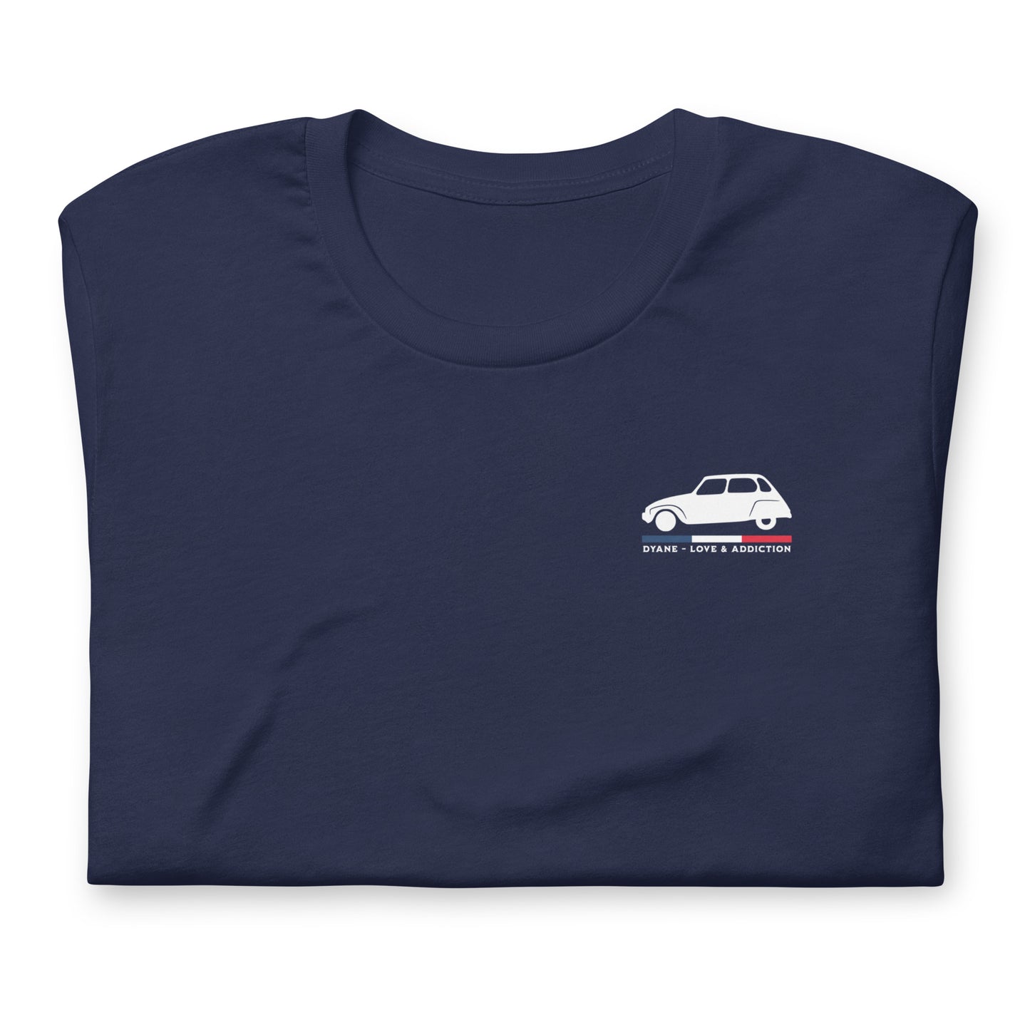 T-shirt « Dyane – Love & Addiction » | Ode à l'élégante Citroën classique