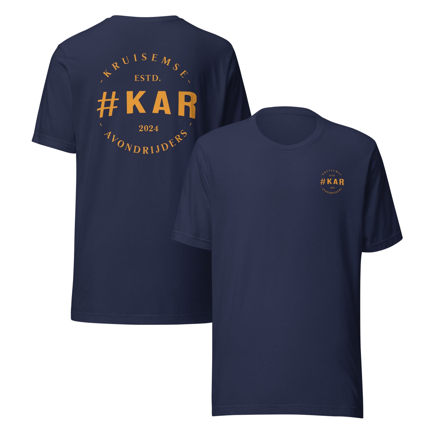 #KAR T-shirt – Comfortabel Oldtimer Clubshirt van de Kruisemse Avondrijders