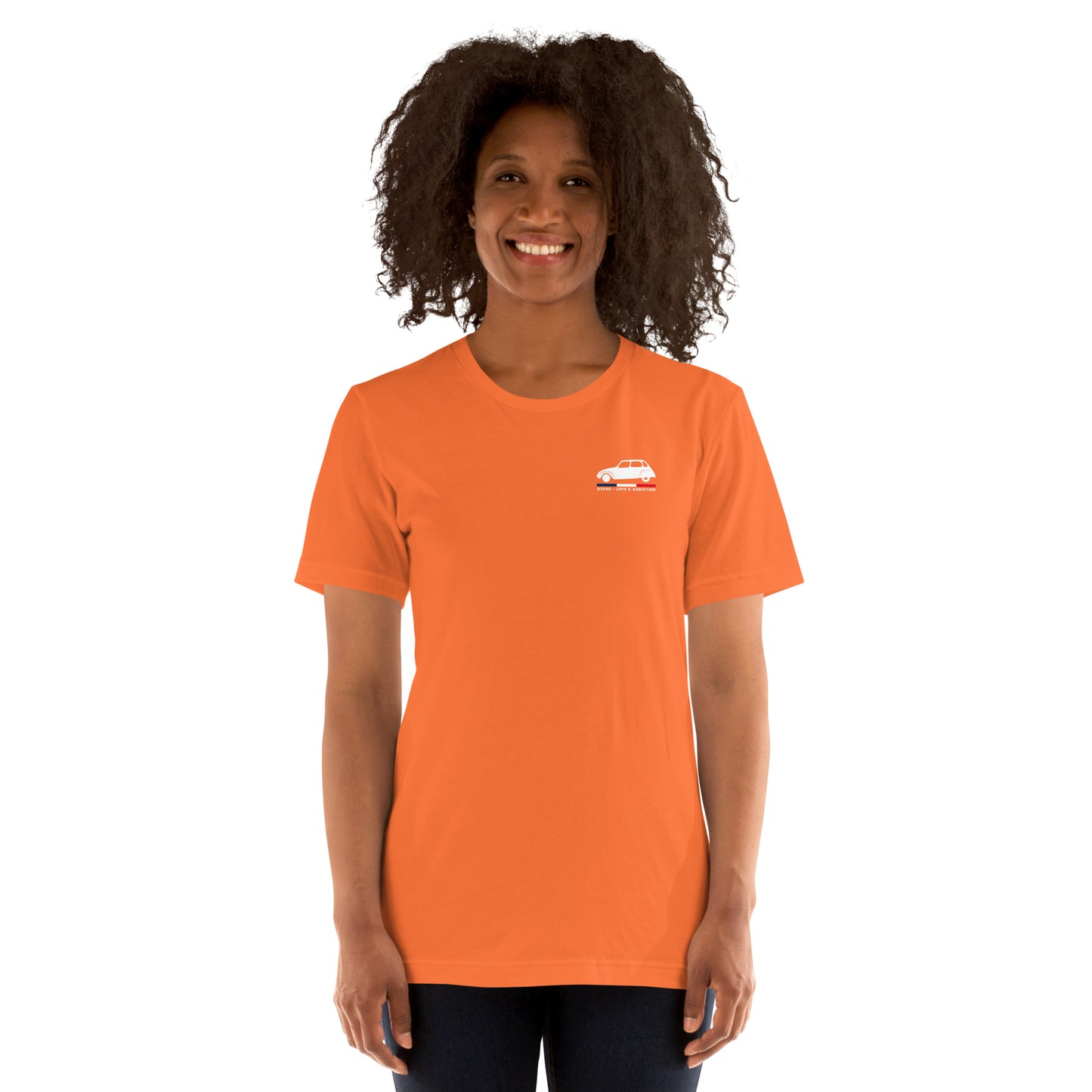 T-shirt « Dyane – Love & Addiction » | Ode à l'élégante Citroën classique