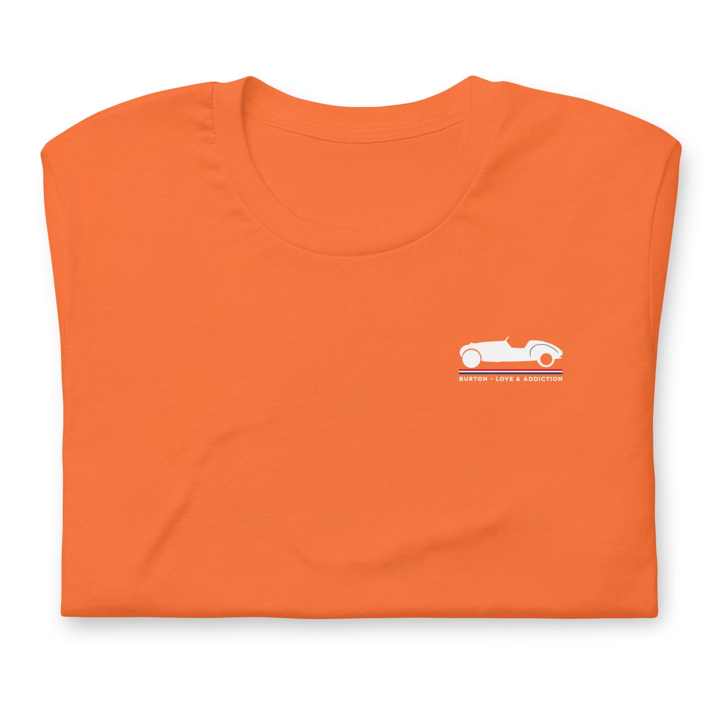 T-shirt "Burton – Love & Addiction" | Ode to Dutch car design