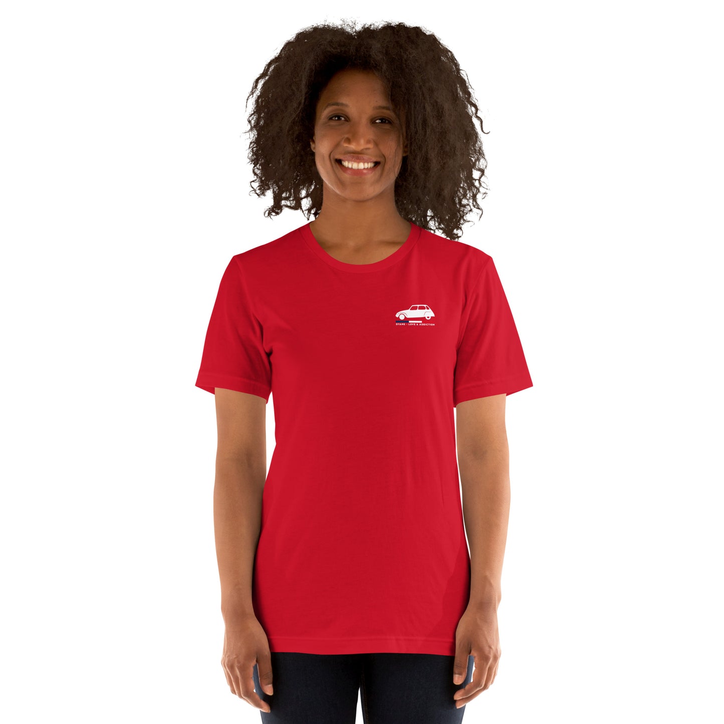 T-shirt « Dyane – Love & Addiction » | Ode à l'élégante Citroën classique