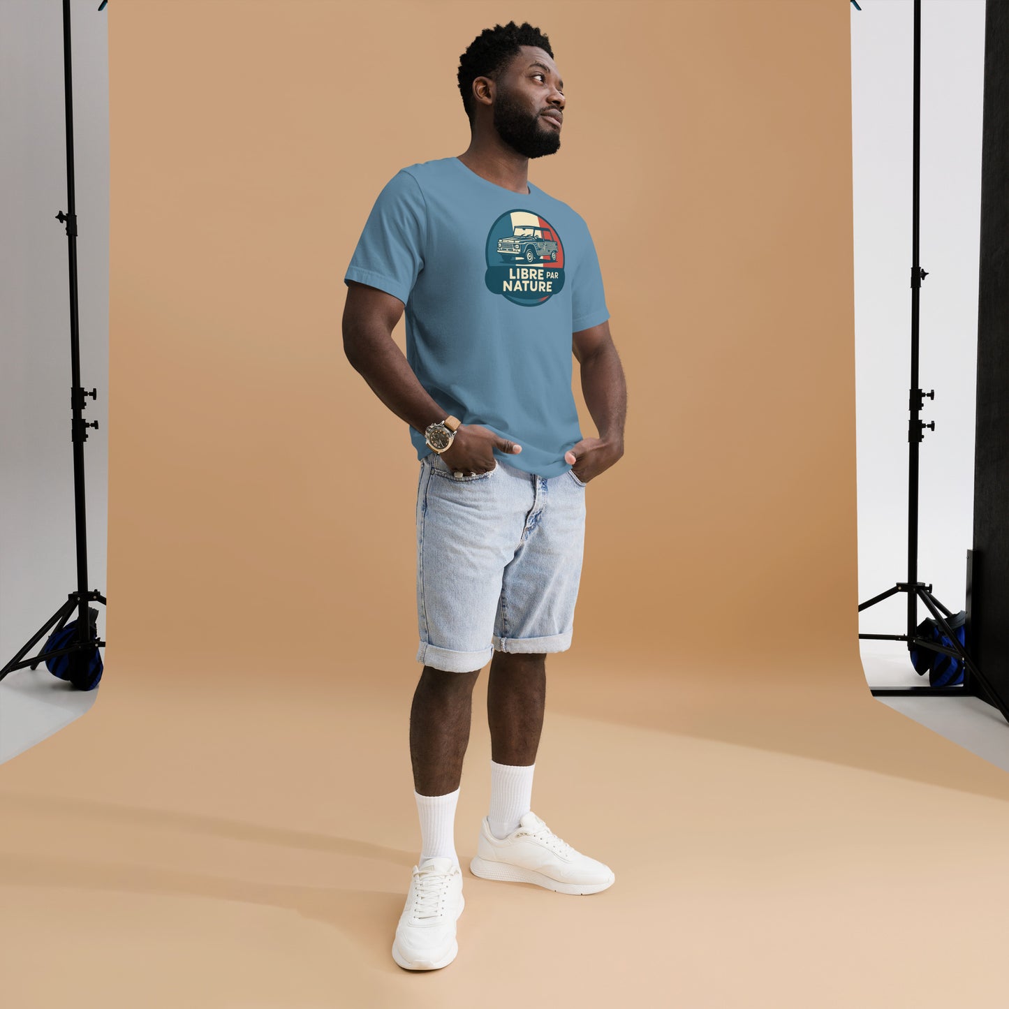 🚙 T-shirt “Libre par Nature” – Citroën Méhari: Freedom on Cotton!