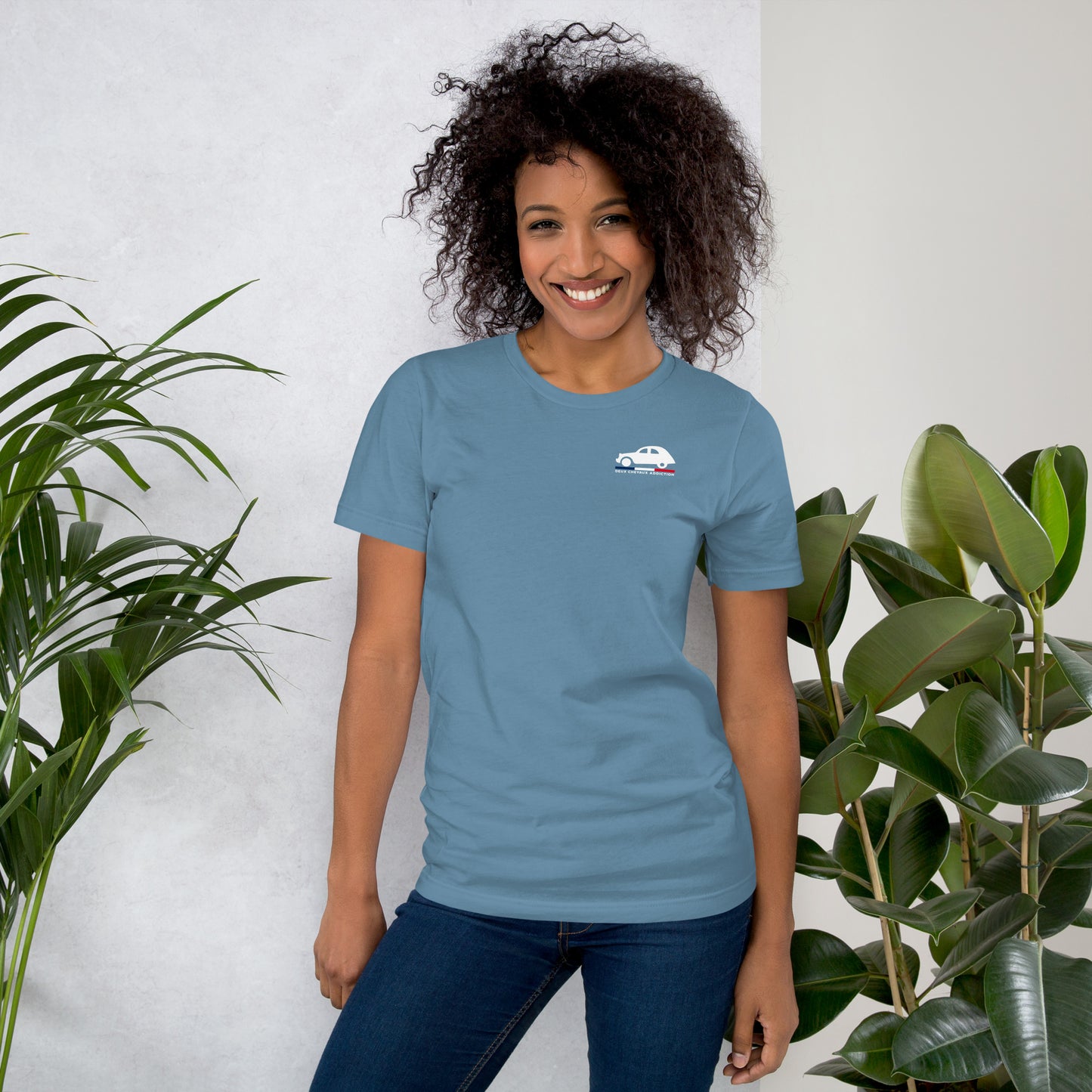 👕 T-shirt “Deux Chevaux Addiction” – For those who switch with their heart