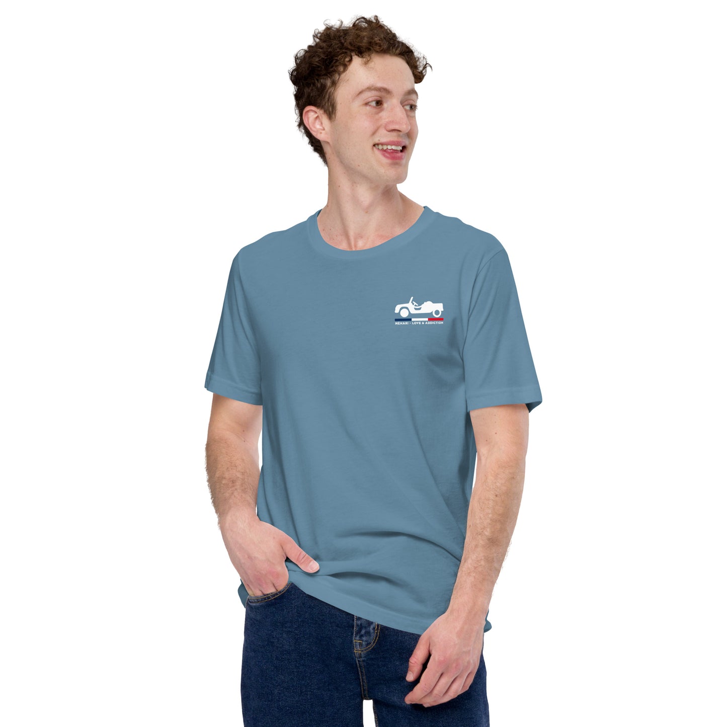 👕 T-shirt “Méhari – Love & Addiction” | Citroën Klassieker