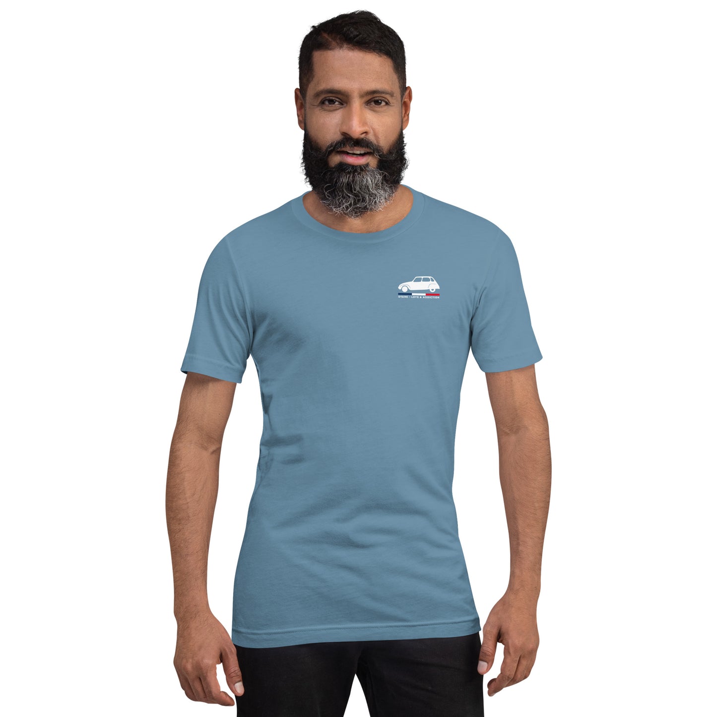T-shirt « Dyane – Love & Addiction » | Ode à l'élégante Citroën classique
