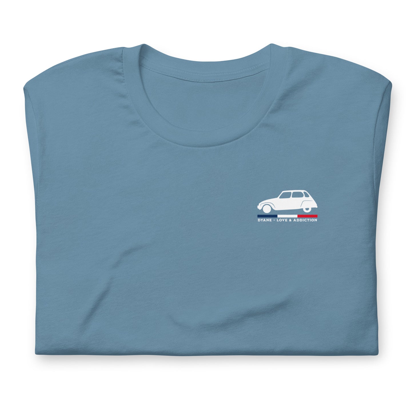 T-shirt « Dyane – Love & Addiction » | Ode à l'élégante Citroën classique