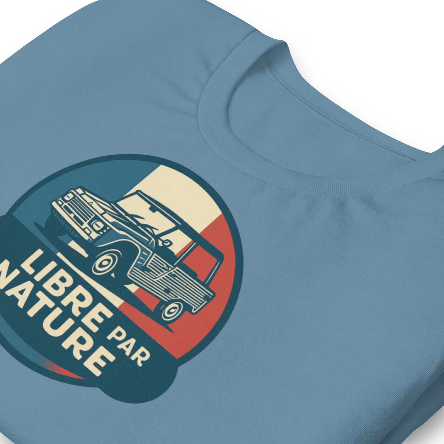 🚙 T-shirt “Libre par Nature” – Citroën Méhari: Freedom on Cotton!