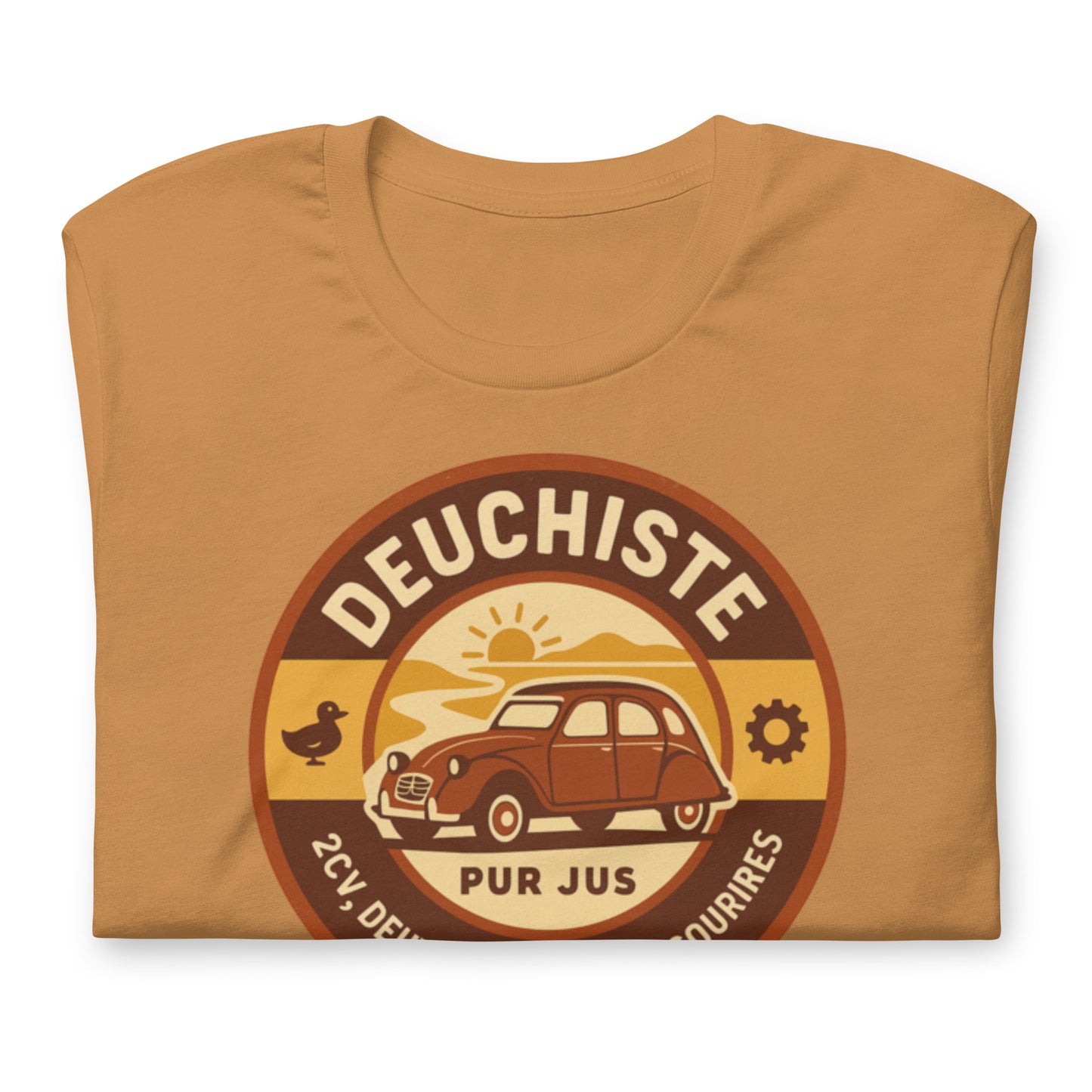 T-shirt “Deuchiste Pur Jus” – For real 2CV enthusiasts