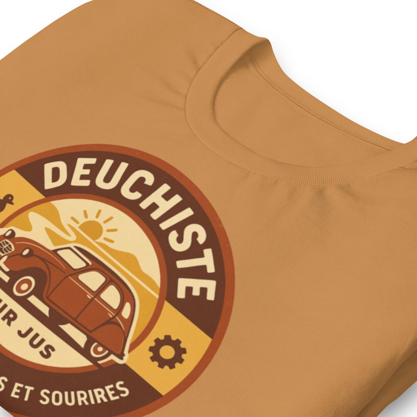 T-shirt “Deuchiste Pur Jus” – For real 2CV enthusiasts