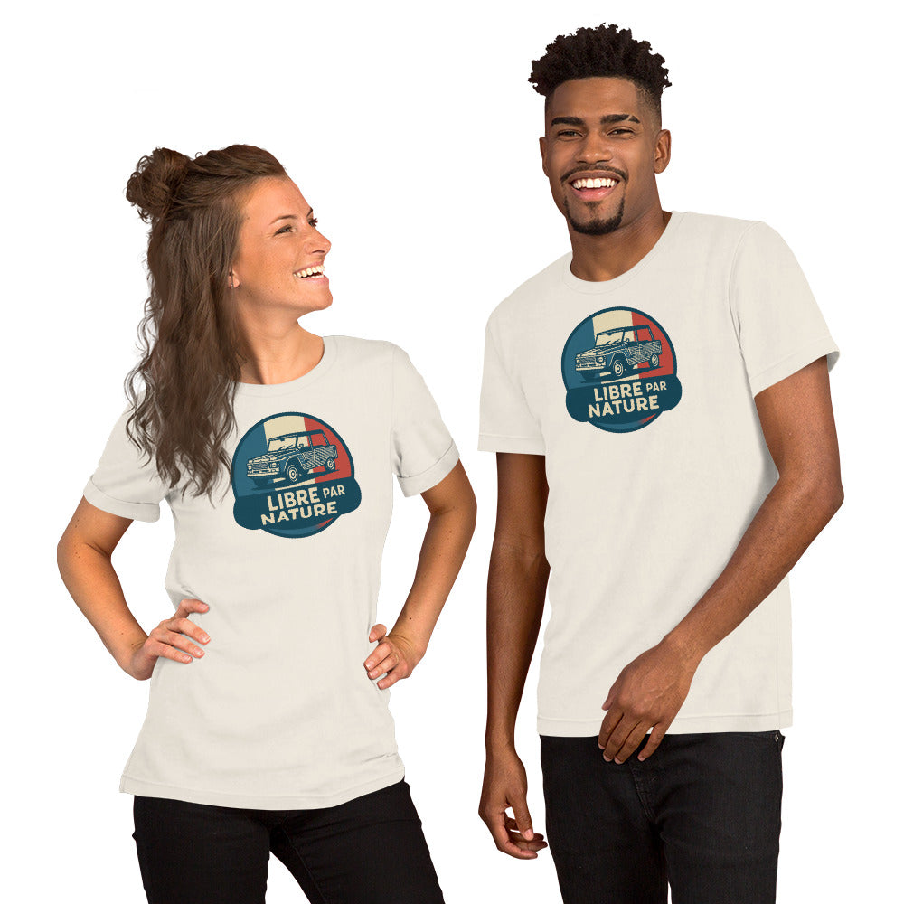 🚙 T-shirt “Libre par Nature” – Citroën Méhari: Freedom on Cotton!