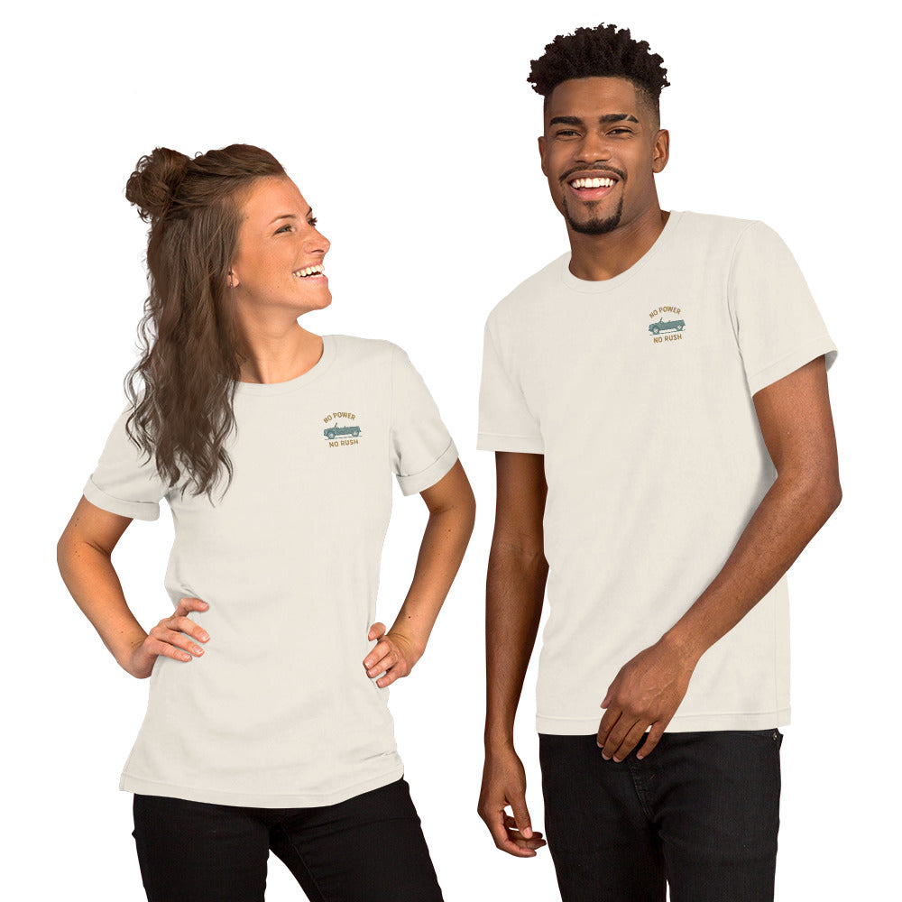 👕 T-shirt “No Power – No Rush” | Citroën Méhari Vibes