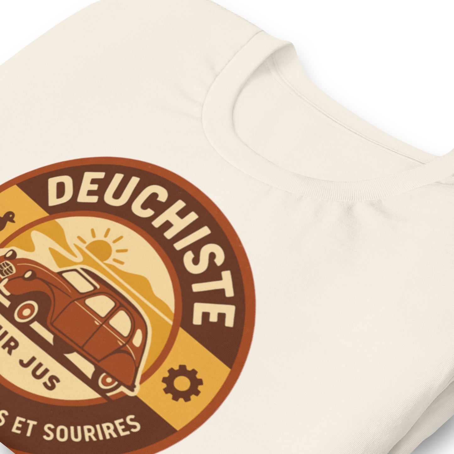 T-shirt “Deuchiste Pur Jus” – For real 2CV enthusiasts
