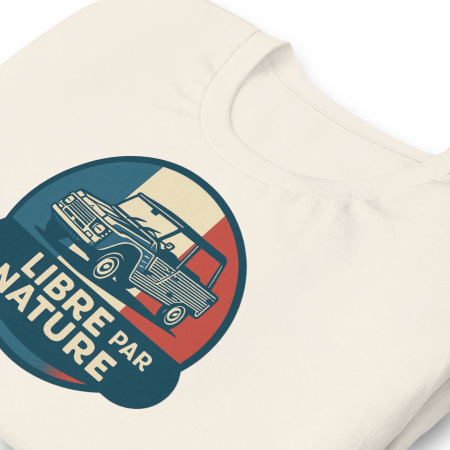🚙 T-shirt “Libre par Nature” – Citroën Méhari: Freedom on Cotton!