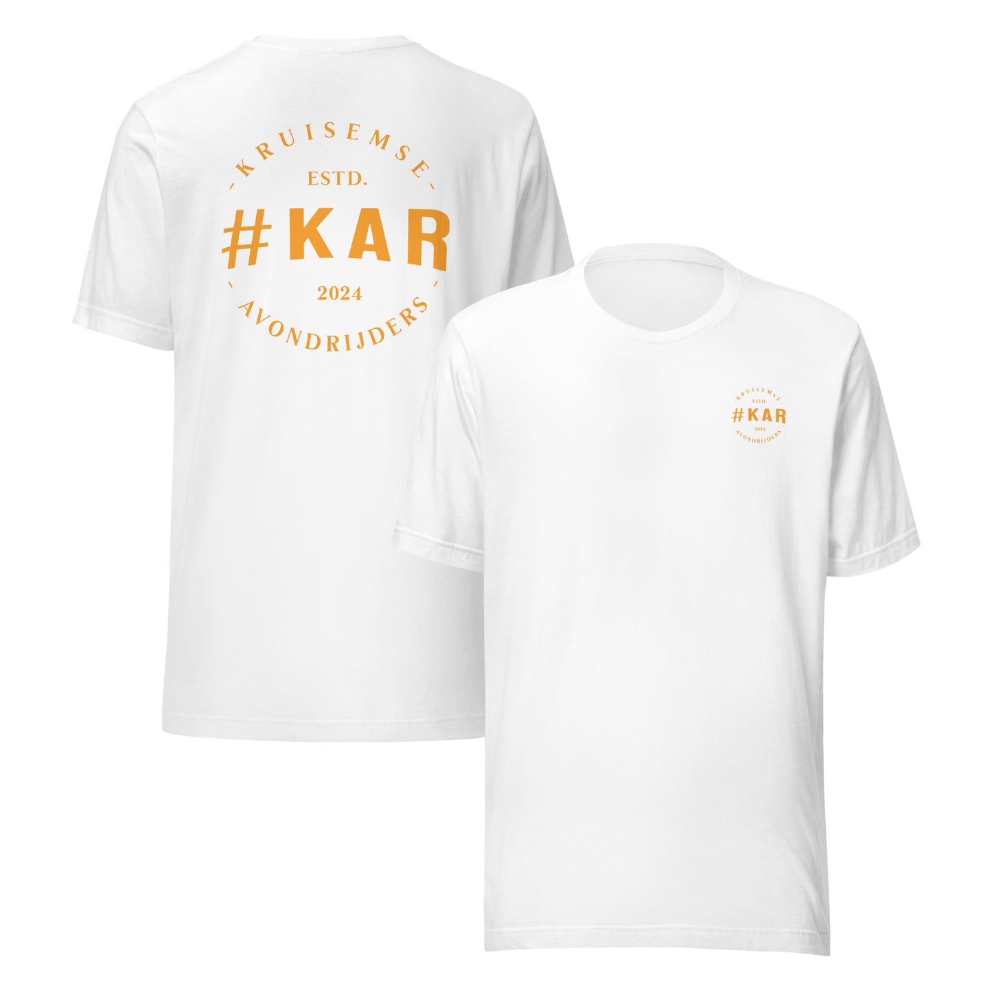 #KAR T-shirt – Comfortabel Oldtimer Clubshirt van de Kruisemse Avondrijders
