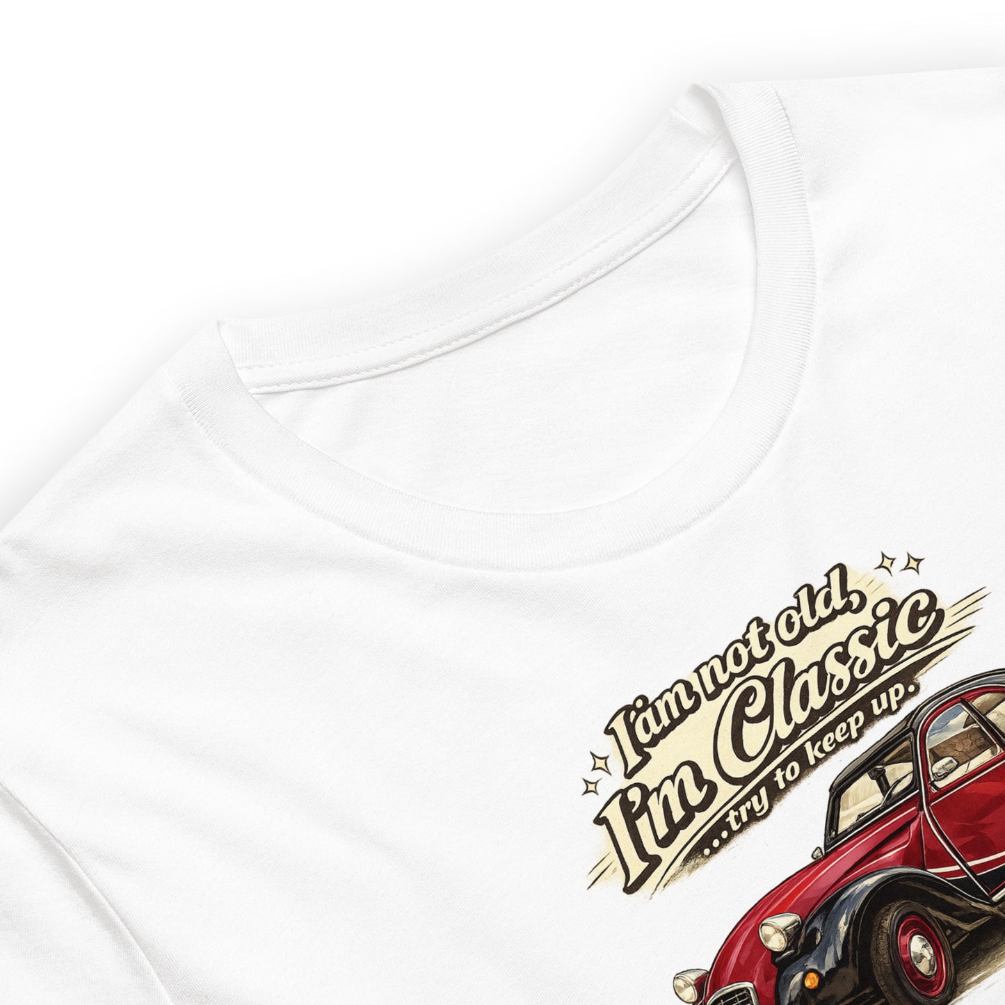 T-shirt Citroën 2CV Charleston – Illustration de voiture vintage | Collection Classique