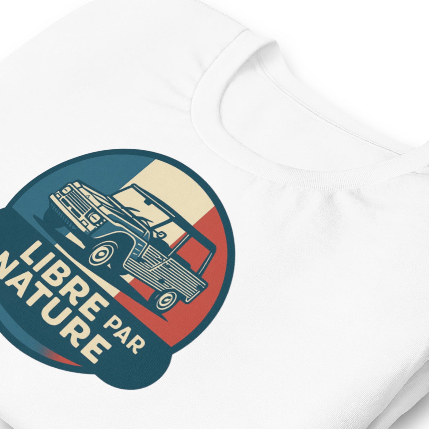 🚙 T-shirt “Libre par Nature” – Citroën Méhari: Freedom on Cotton!