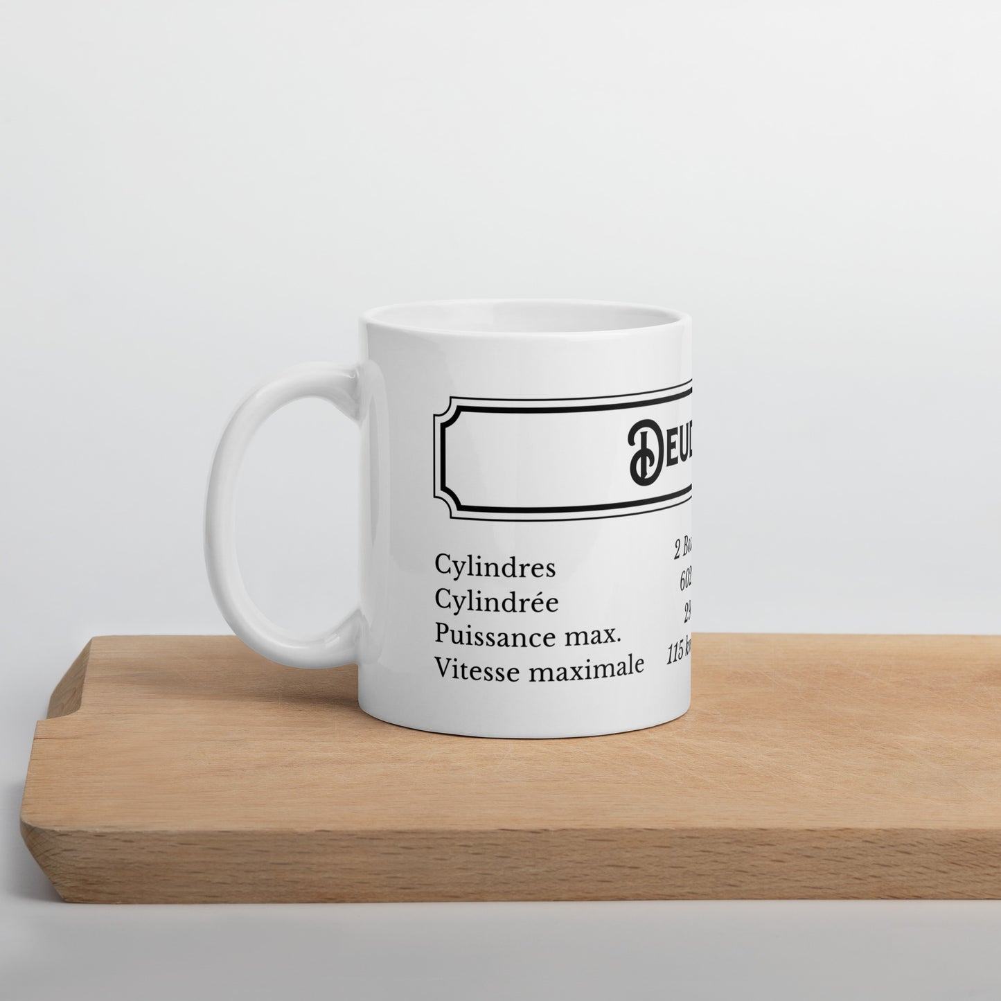 Deudeuche Mug – 300ml | 2CV Classic Vibes
