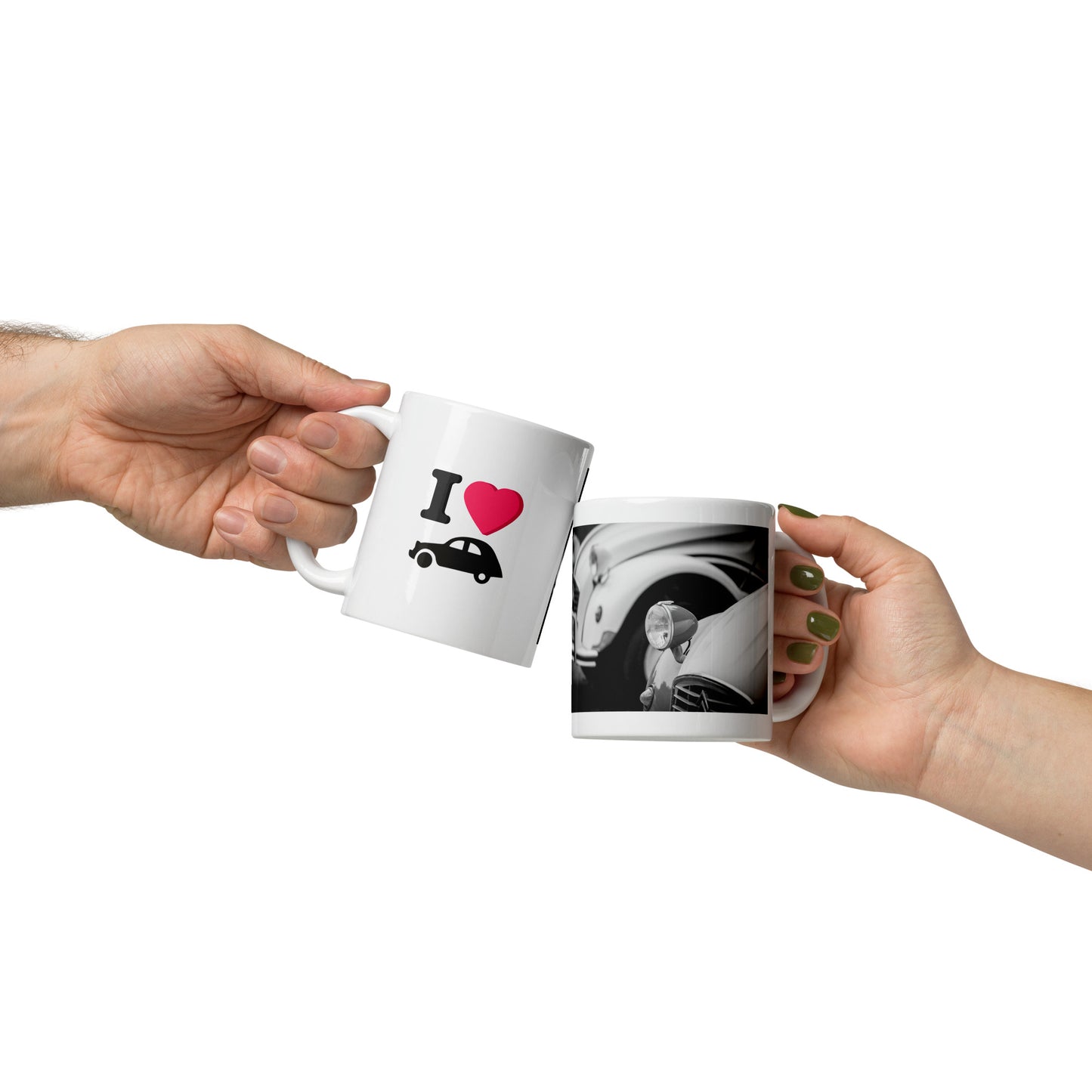 I love Citroën 2cv - Dolly en France3 mug - 300 ml