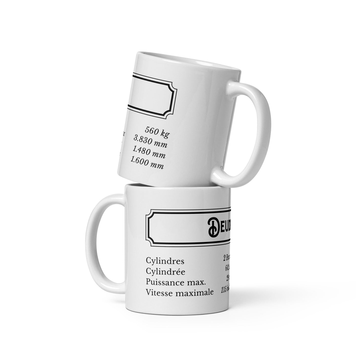 Deudeuche Mug – 300ml | 2CV Classic Vibes