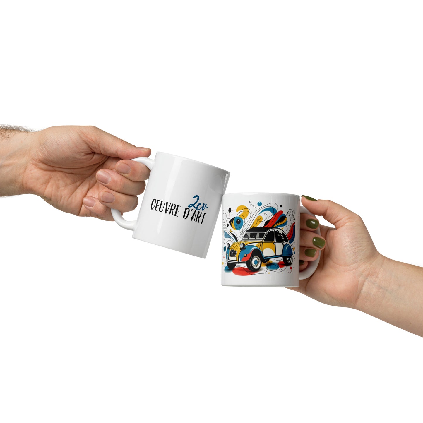 Citroën 2CV x Joan Miró Mug – Creative, Unique & Dishwasher Safe