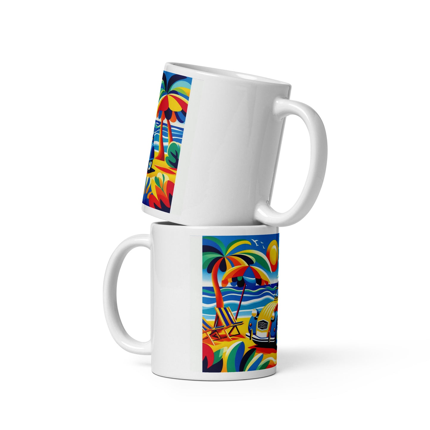 Citroën 2CV x Matisse Mug – Coffee with a Colorful Wink