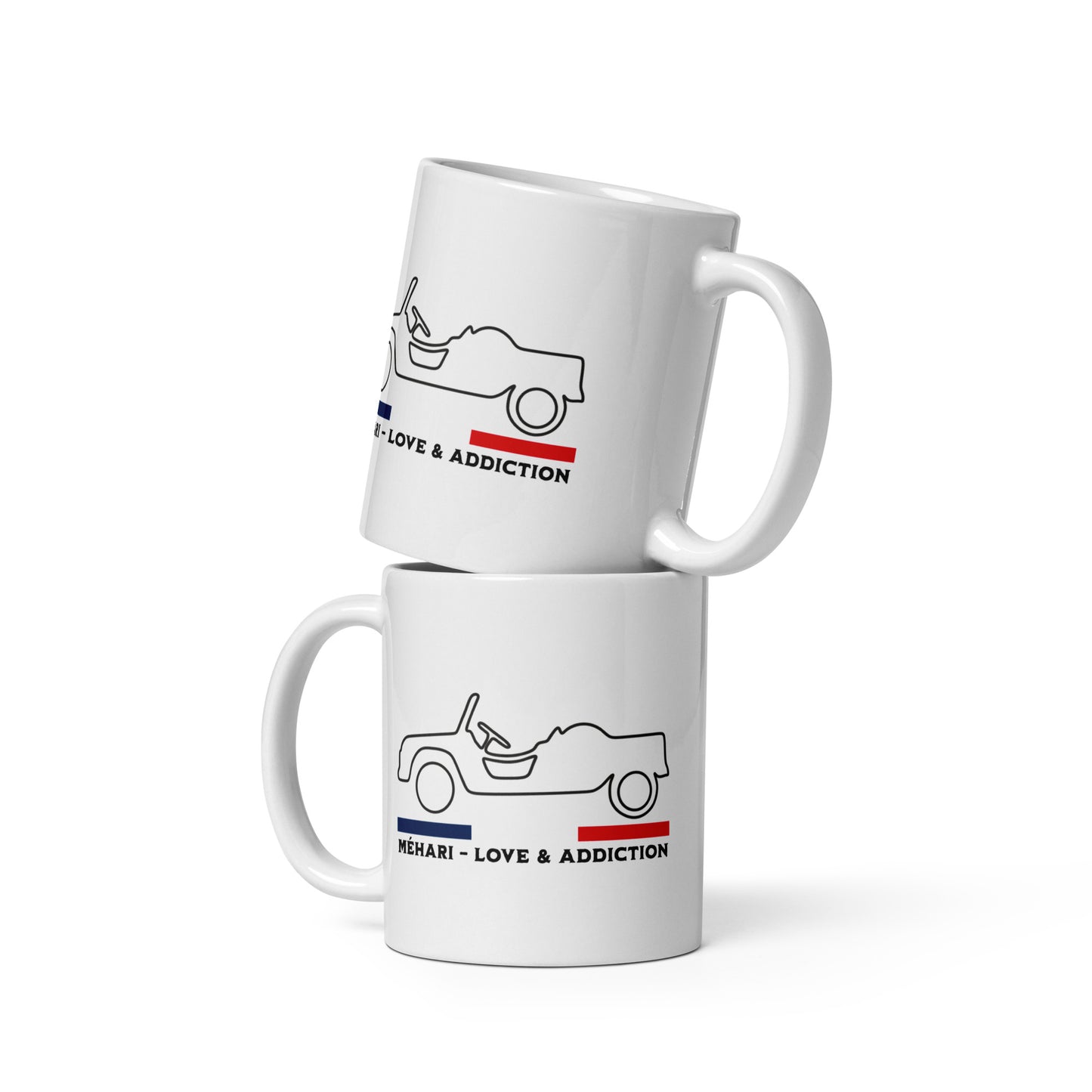 ☕ Mug en céramique « Méhari – Amour et Addiction » | Pour l'Esprit Libre