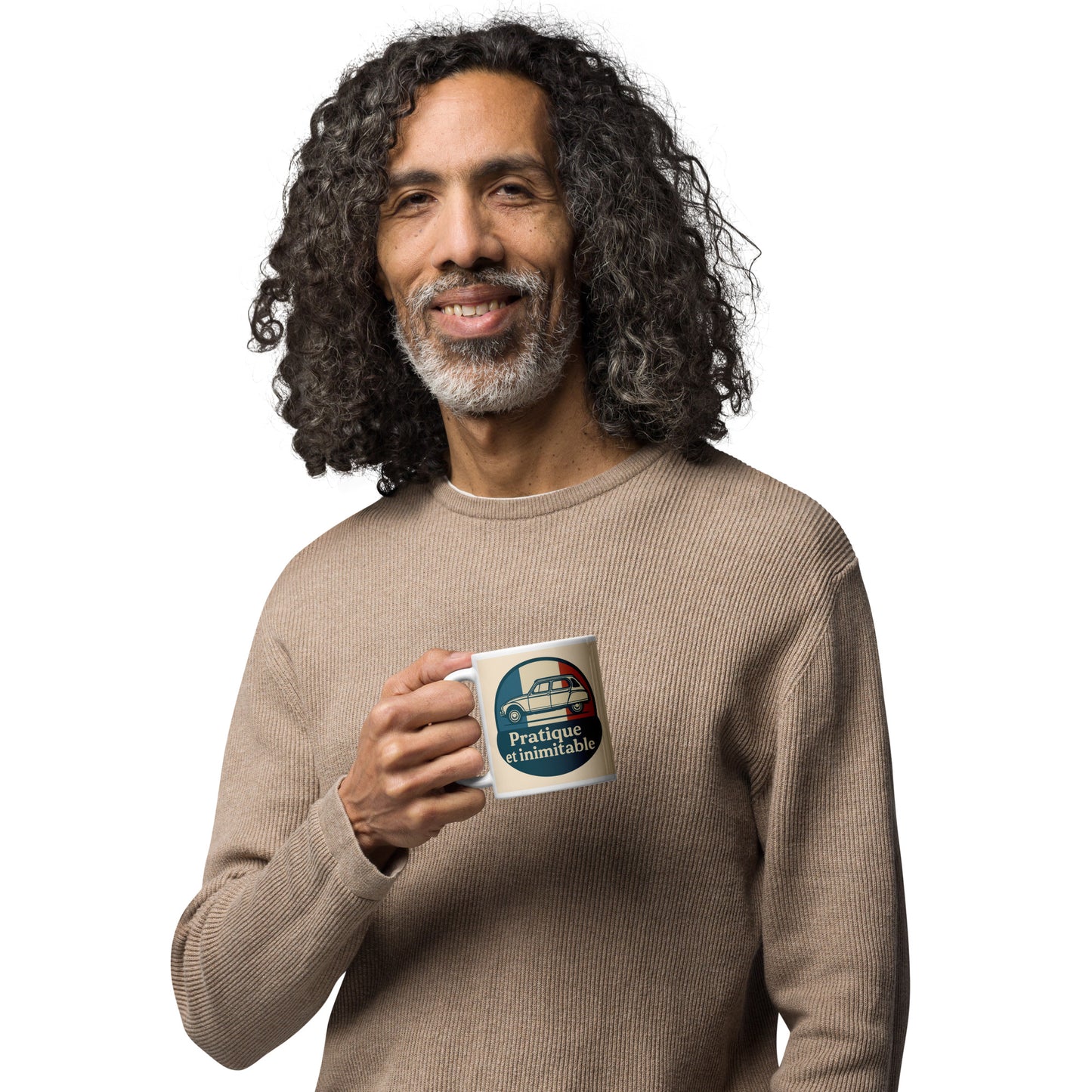 ☕ Mok “Pratique et Inimitable” – Citroën Dyane, Voor Stijlvolle Sips!