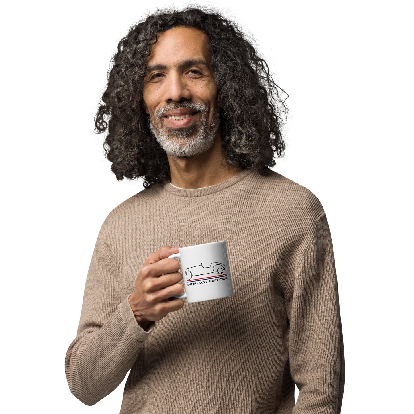 Mug "Burton – Love & Addiction" | Style, character and coffee enjoyment in one