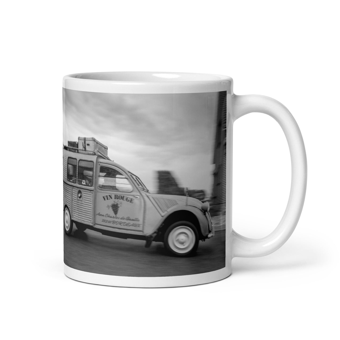 Citroën Fourgonette Vin Rouge de Bordeaux Mug - 300 ml