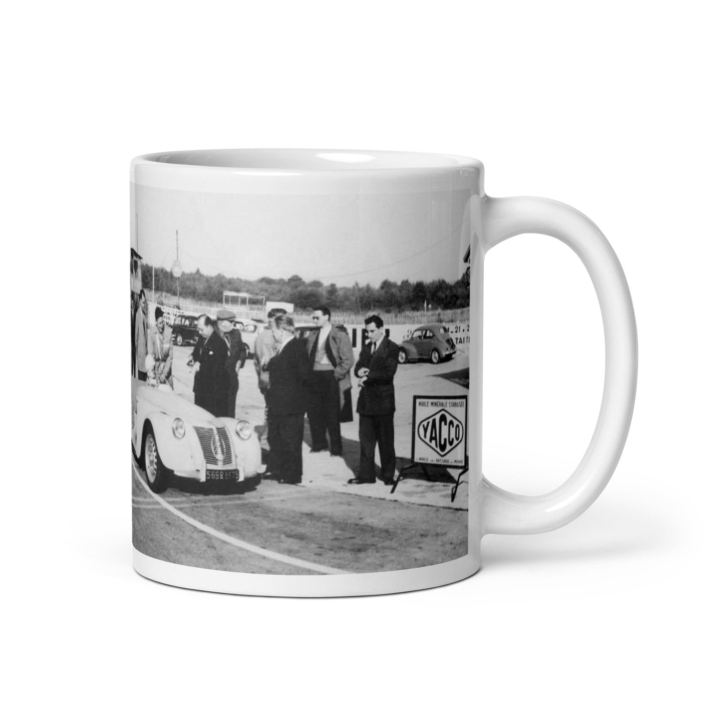 Vintage Publi Citroën 2cv YACCO Racing mug - 300 ml
