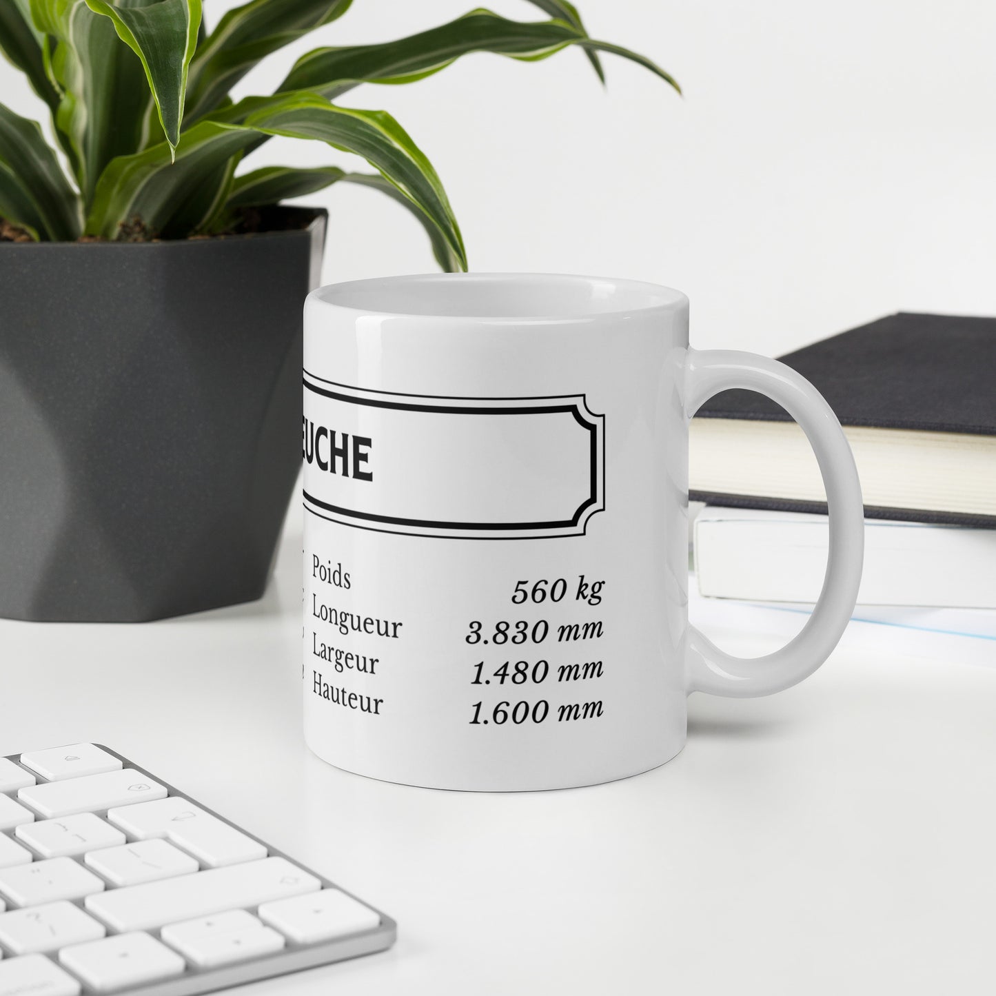 Deudeuche Mug – 300ml | 2CV Classic Vibes