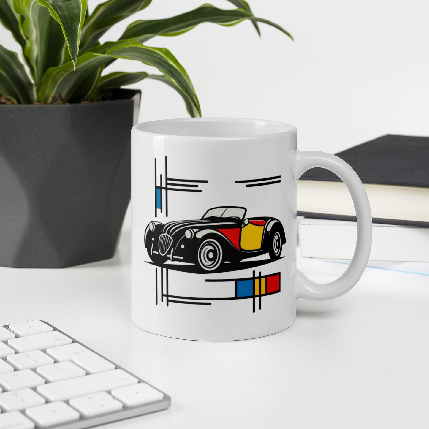 Mug Burton Sportscar Mondrian – Une œuvre d'art ludique à chaque gorgée