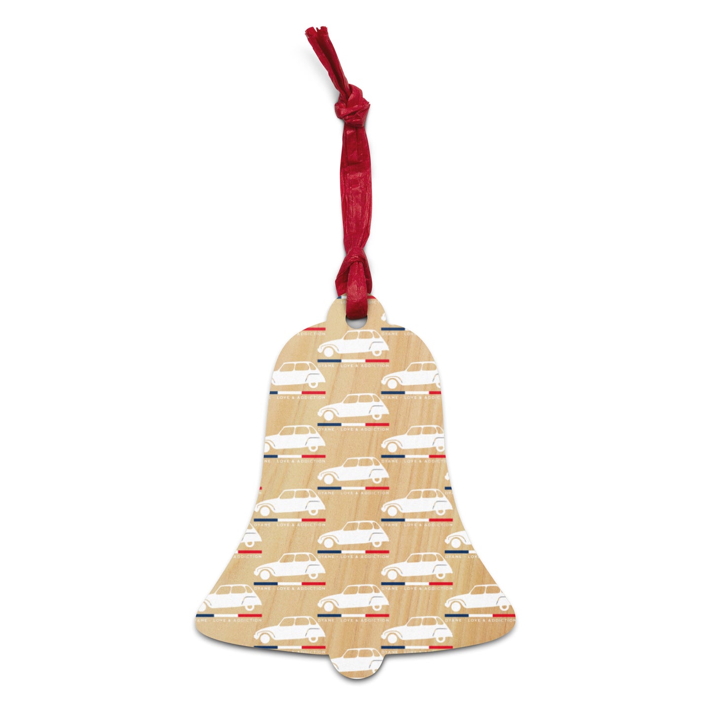 Wooden Citroën Dyane Ornament – Retro French Flair in the Home