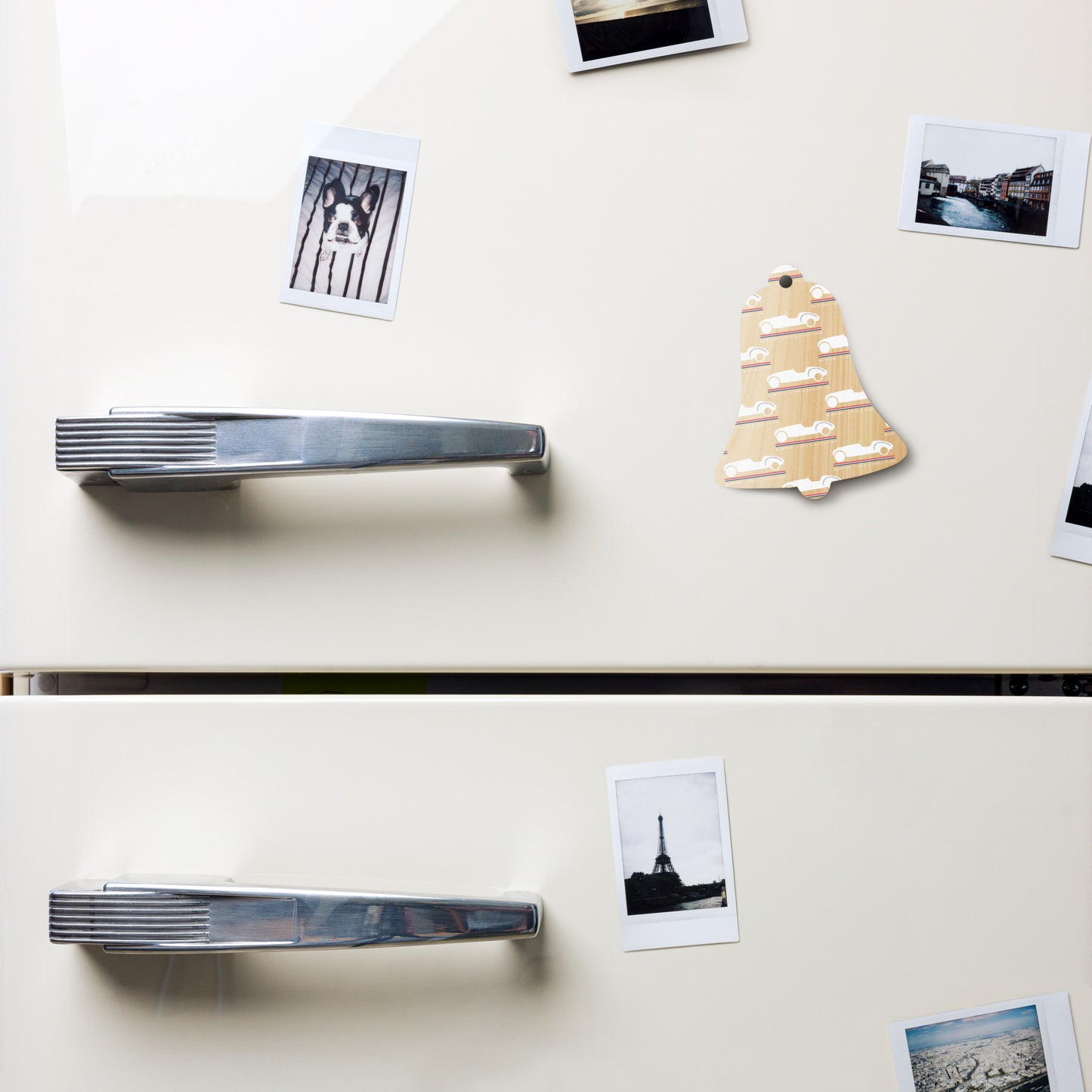 Décoration de Noël en bois Burton Sportscar – Style rétro hollandais avec charme de Noël