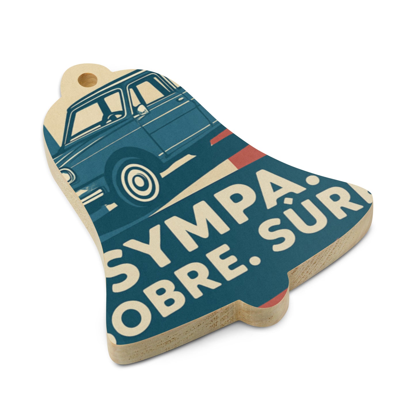 Wooden Ornament "Sympa – Citroën Ami 8"