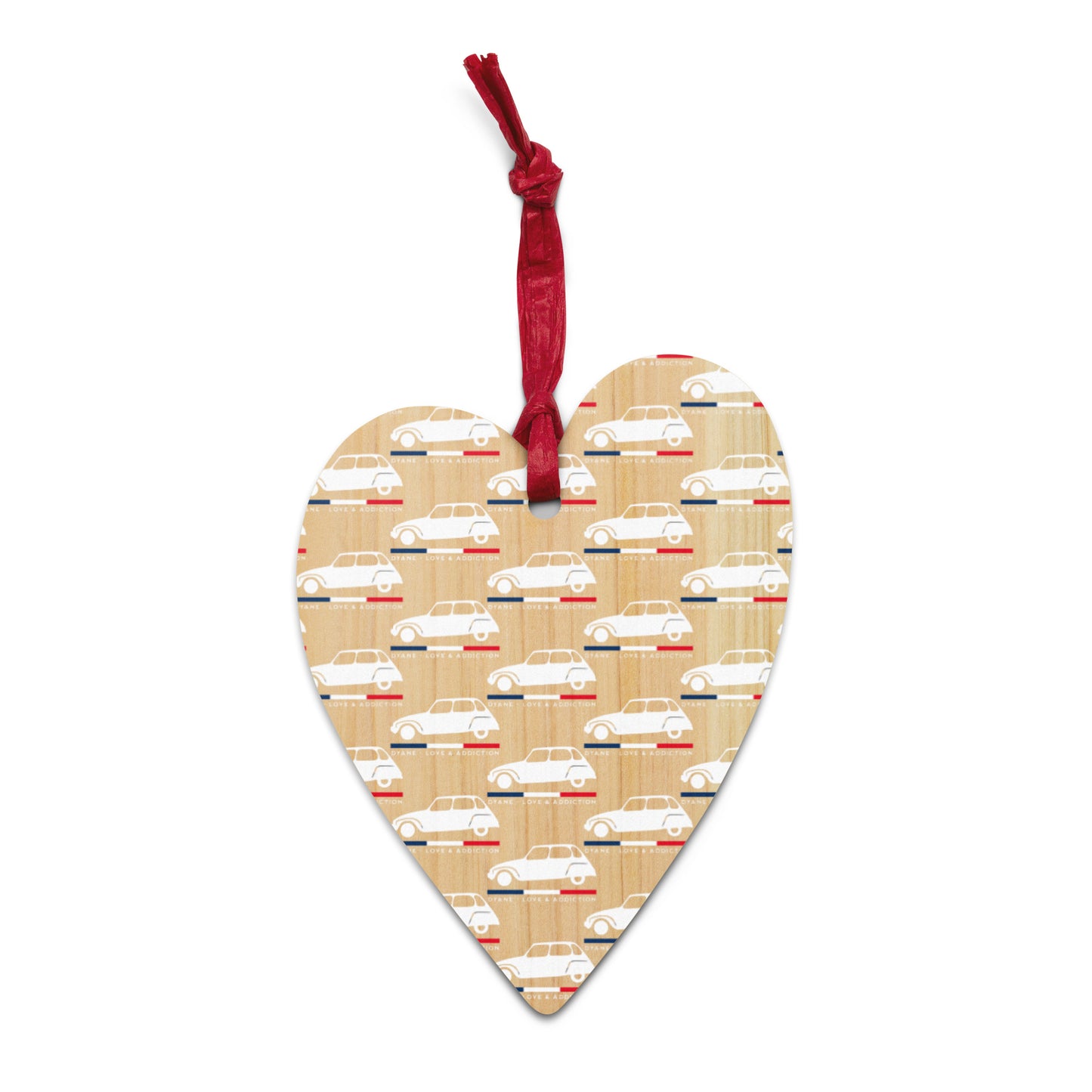 Wooden Citroën Dyane Ornament – Retro French Flair in the Home