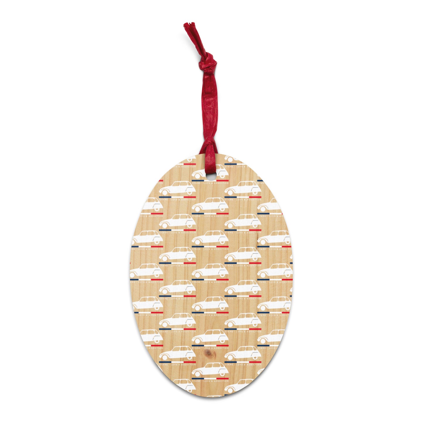 Wooden Citroën Dyane Ornament – Retro French Flair in the Home